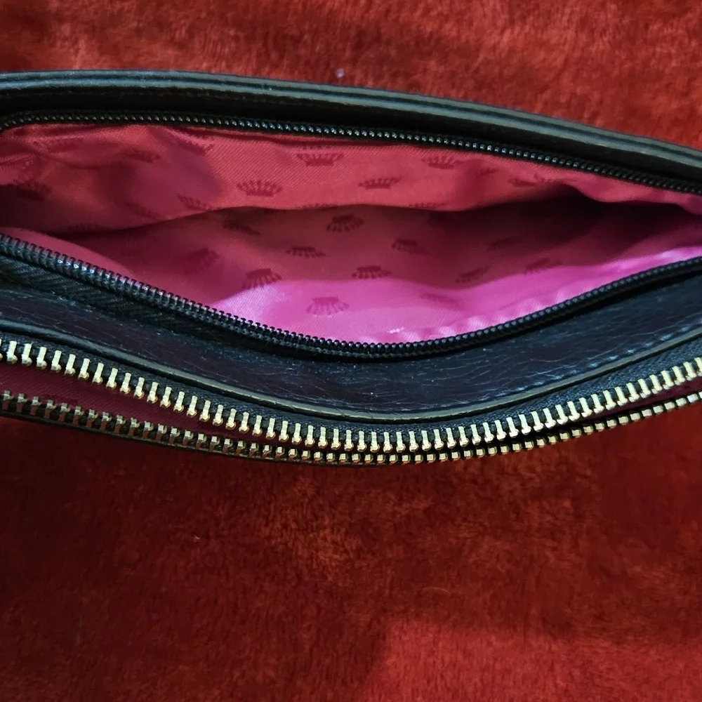 Juicy Couture Black Wristlet/Clutch